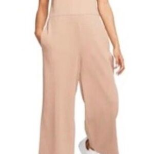 Nike Women's Tan Wide Leg Jumpsuit